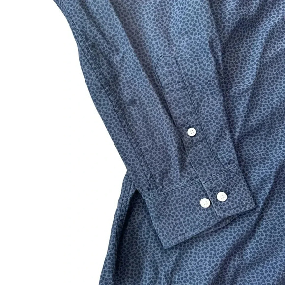 Ben Sherman Long Sleeve Button Down in Floral Print. Size 16- Neck/ 34-35 - Picture 2 of 12